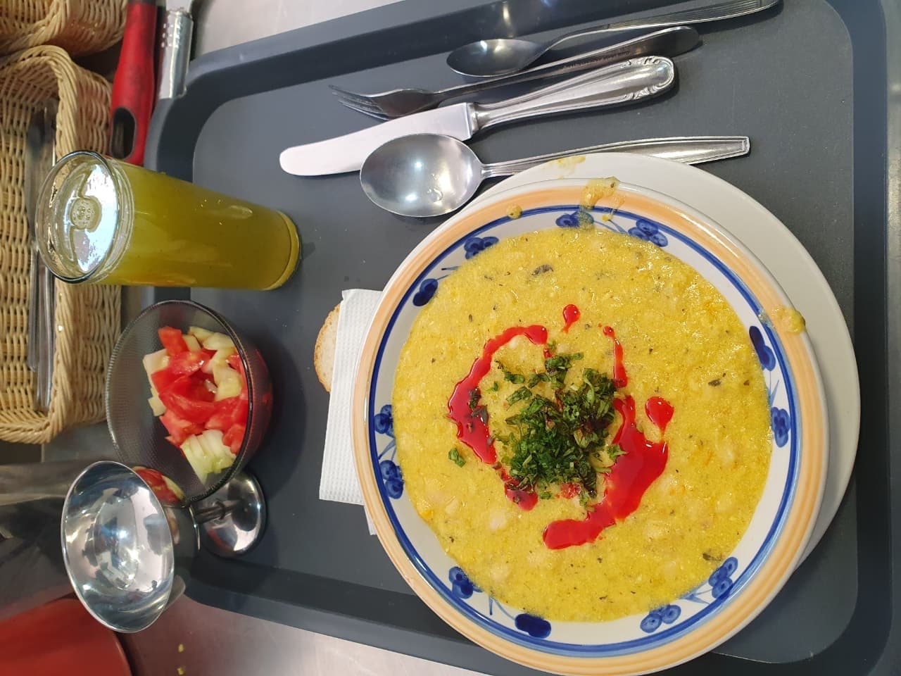 Imagen del menú del día